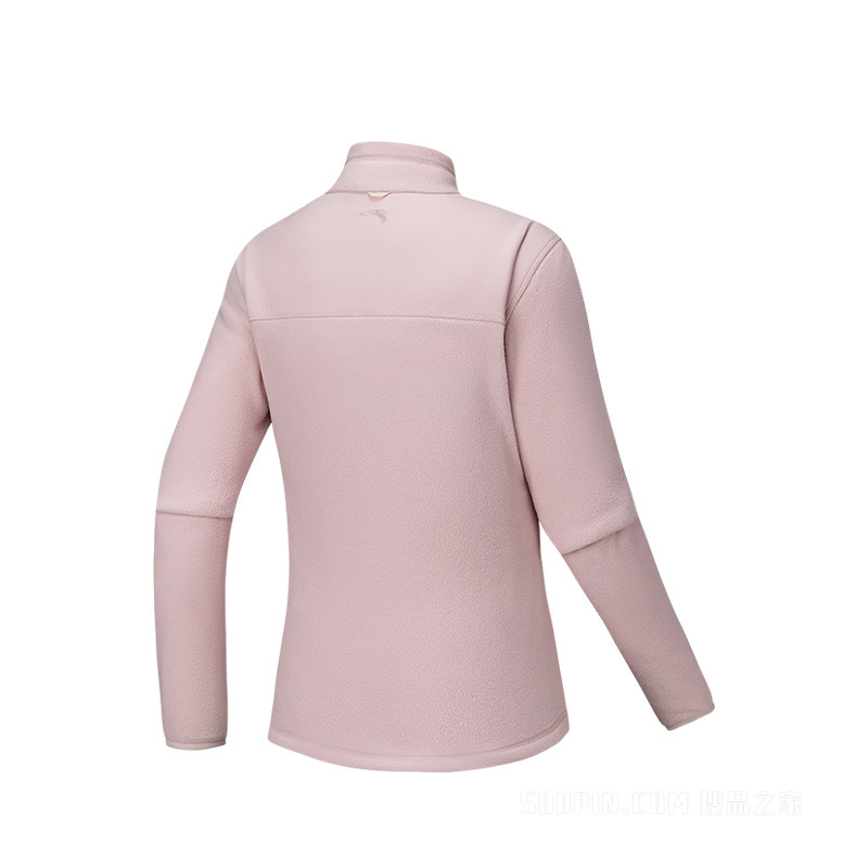 安踏户外露营女子羊暖绒运动外套