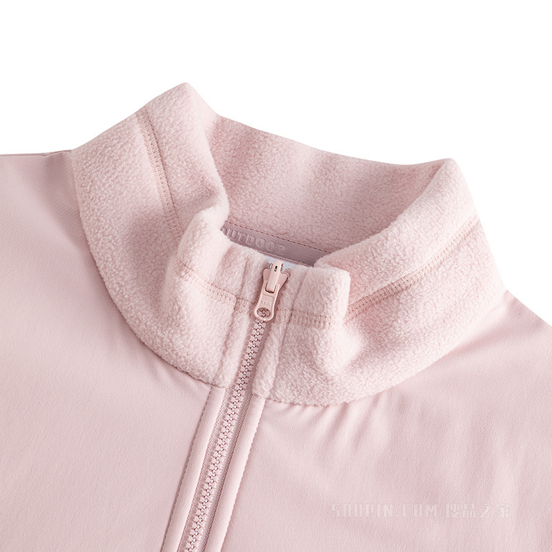 安踏户外露营女子羊暖绒运动外套