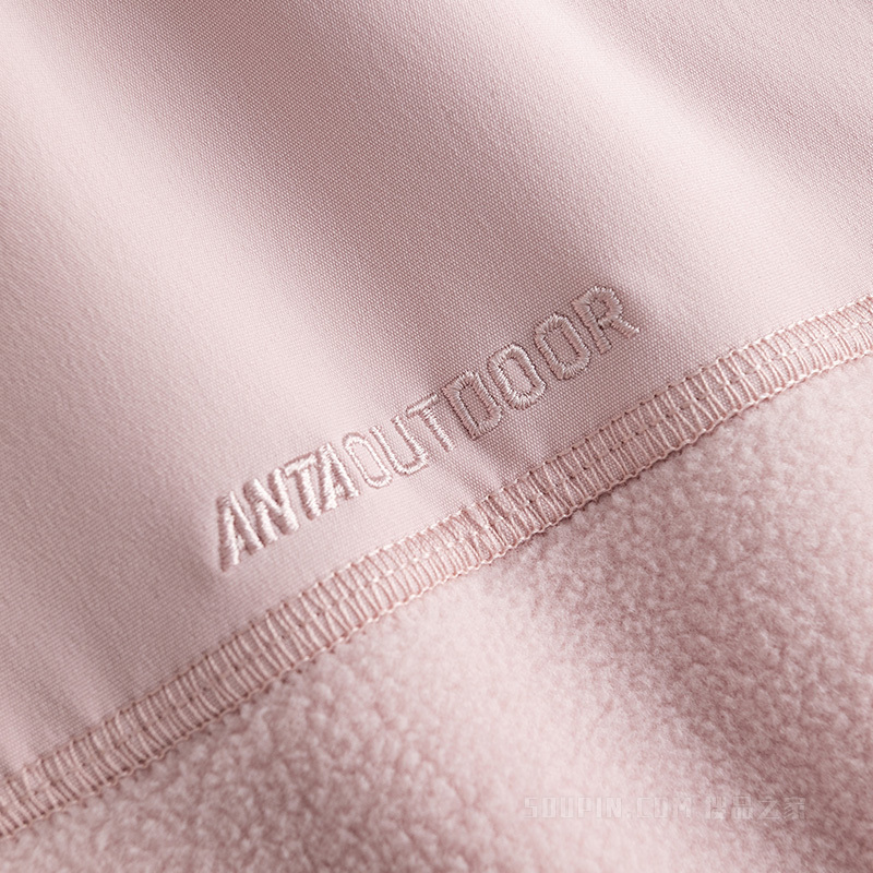安踏户外露营女子羊暖绒运动外套