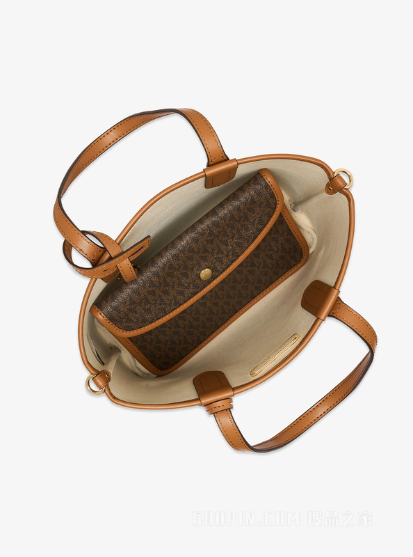 Eliza 超小号老花托特包