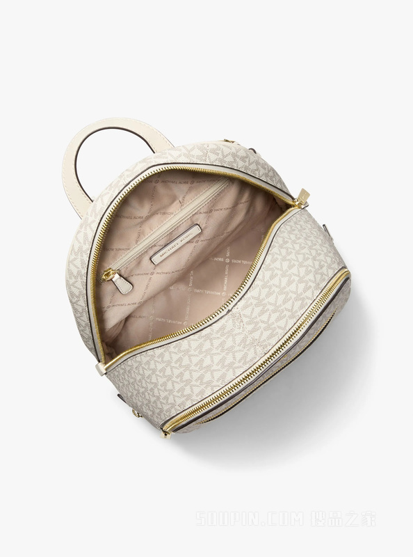 Rhea 中号老花双肩包