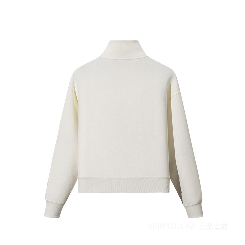 安踏生活系列ANTA SKATE女子轻暖绒套头卫衣