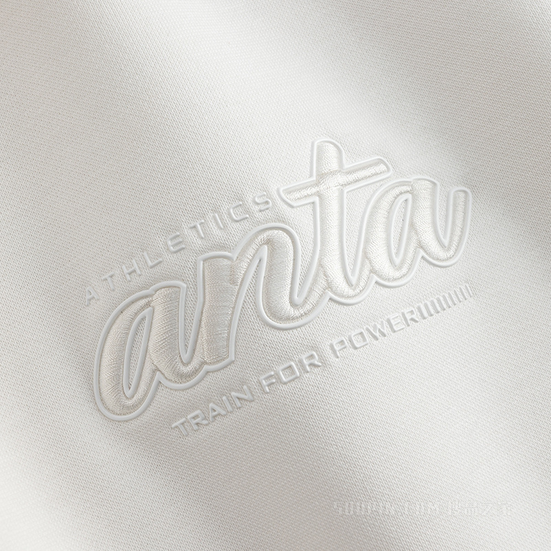 安踏训练女子密暖绒套头卫衣