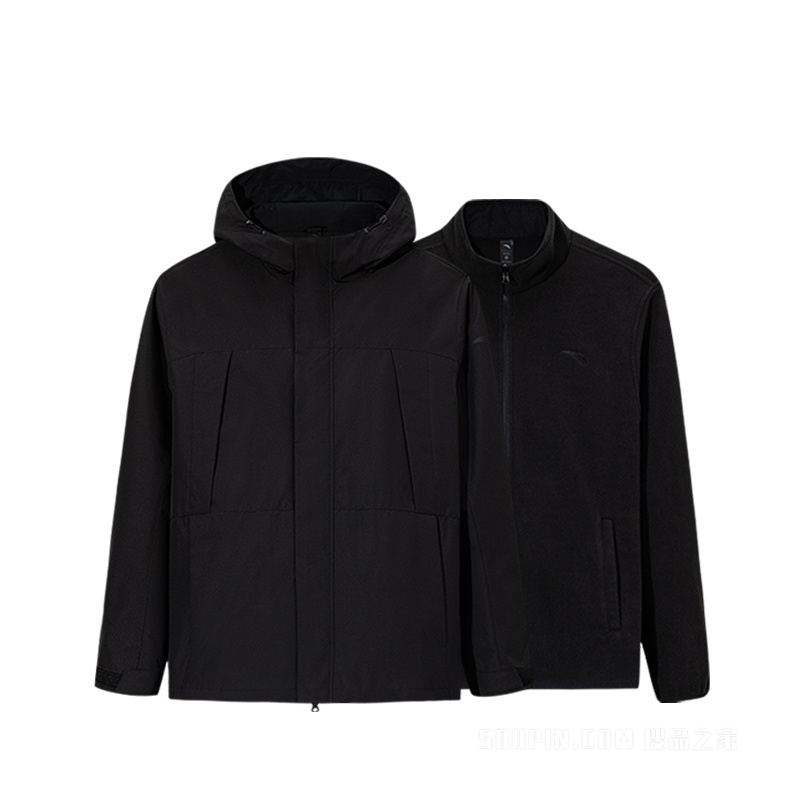 安踏综训系列男子防泼水两件套