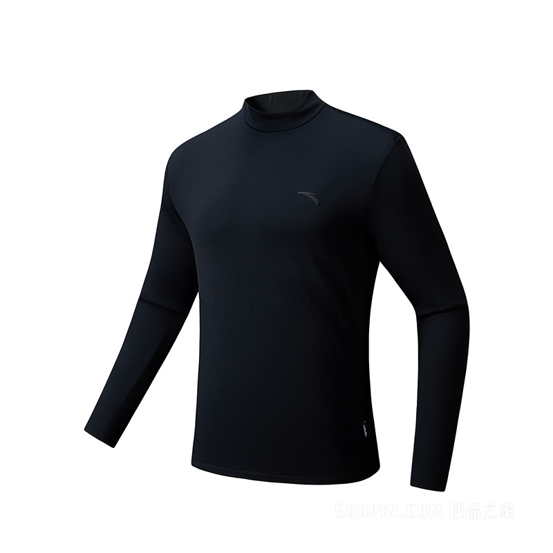 安踏训练男子长袖针织衫