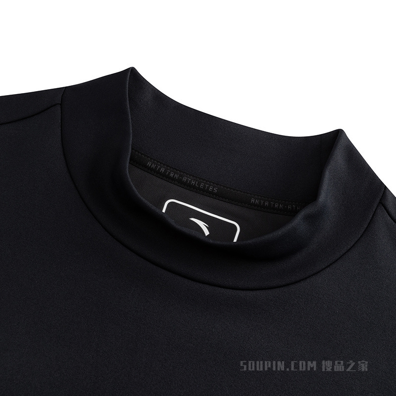 安踏训练男子长袖针织衫