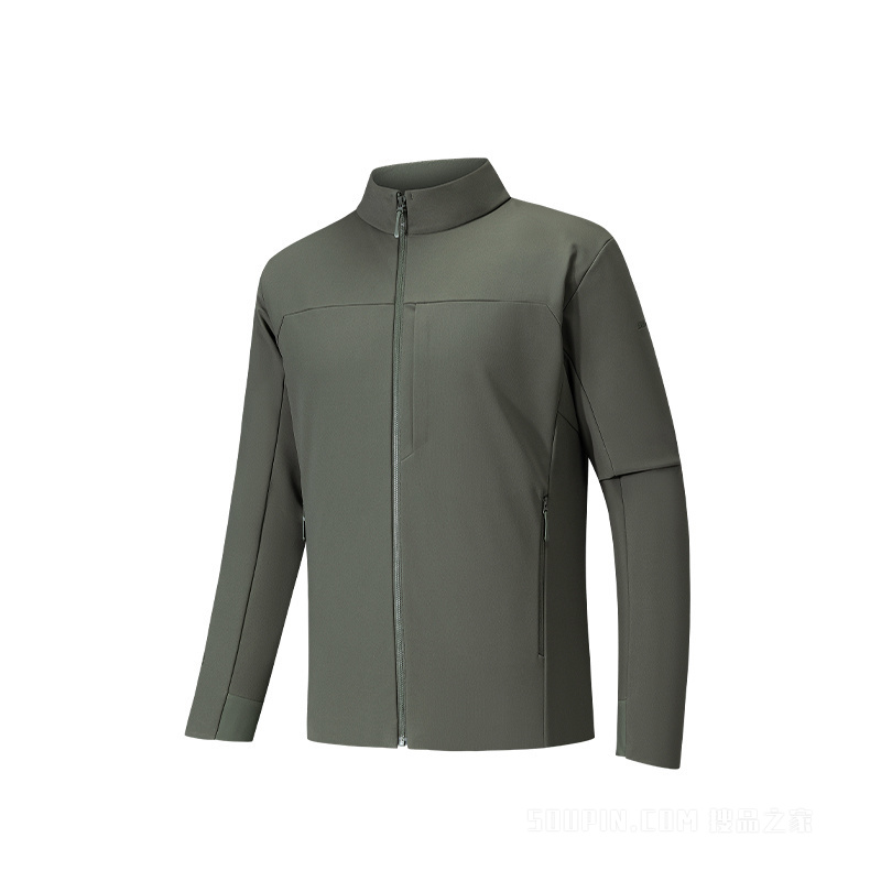 安踏冠军男子徒步梭织外套