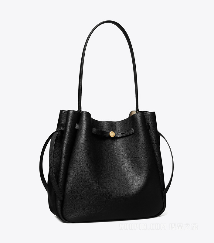 Romy 大号水桶包 黑色