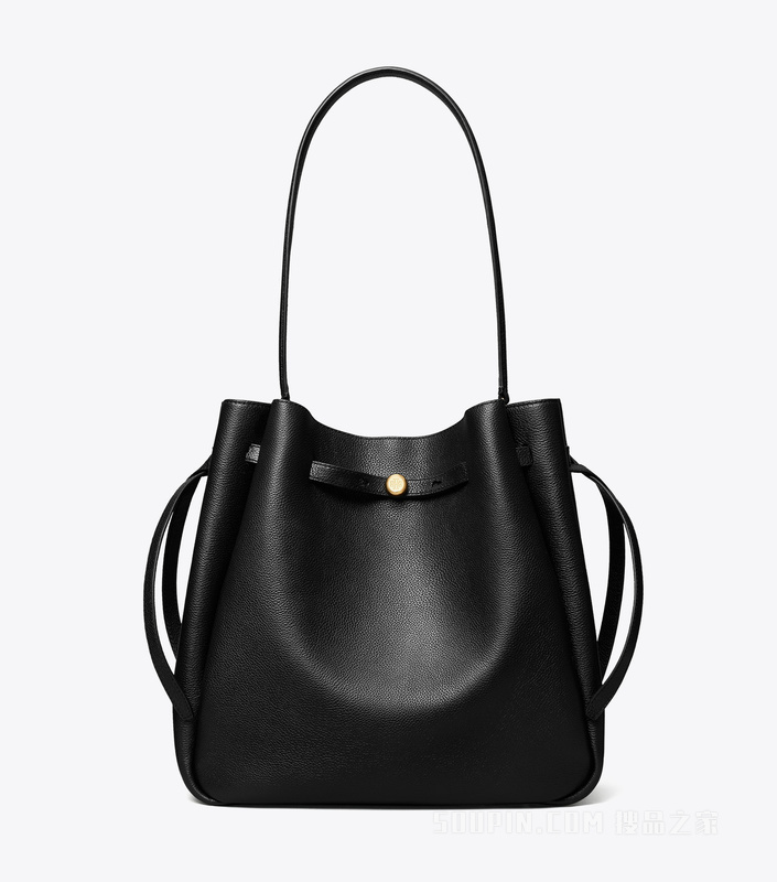 Romy 大号水桶包 黑色