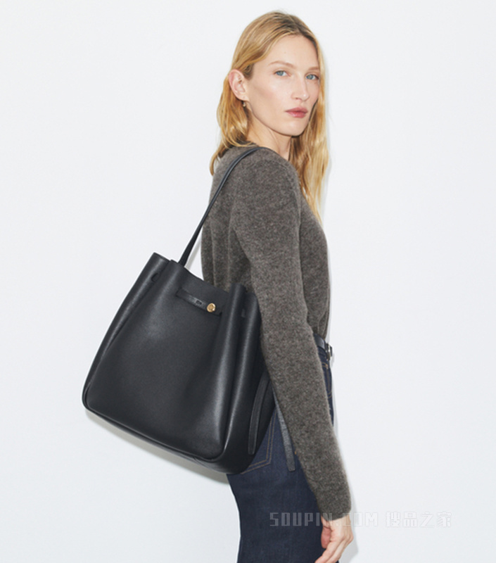 Romy 大号水桶包 黑色