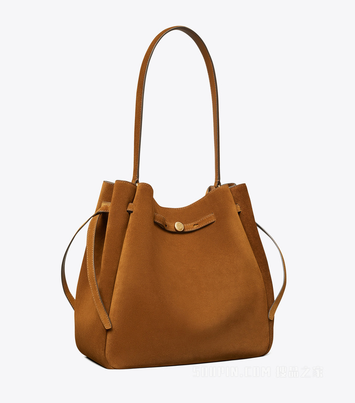 Romy 大号水桶包 焦糖色