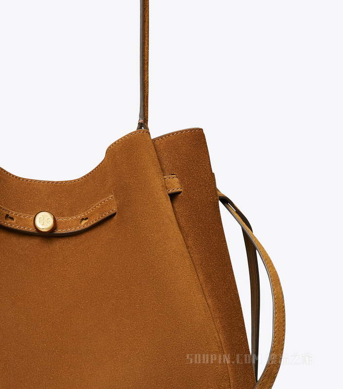 Romy 大号水桶包 焦糖色