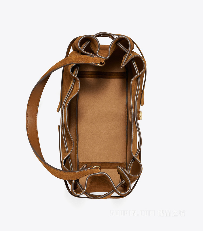 Romy 大号水桶包 焦糖色