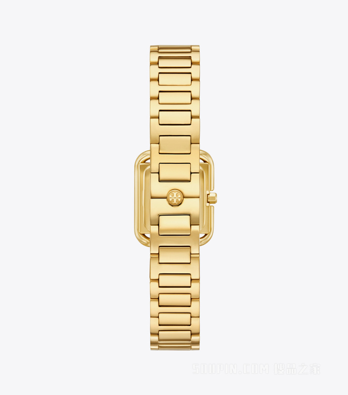 Kira 小号腕表 象牙白/宝石色/金色