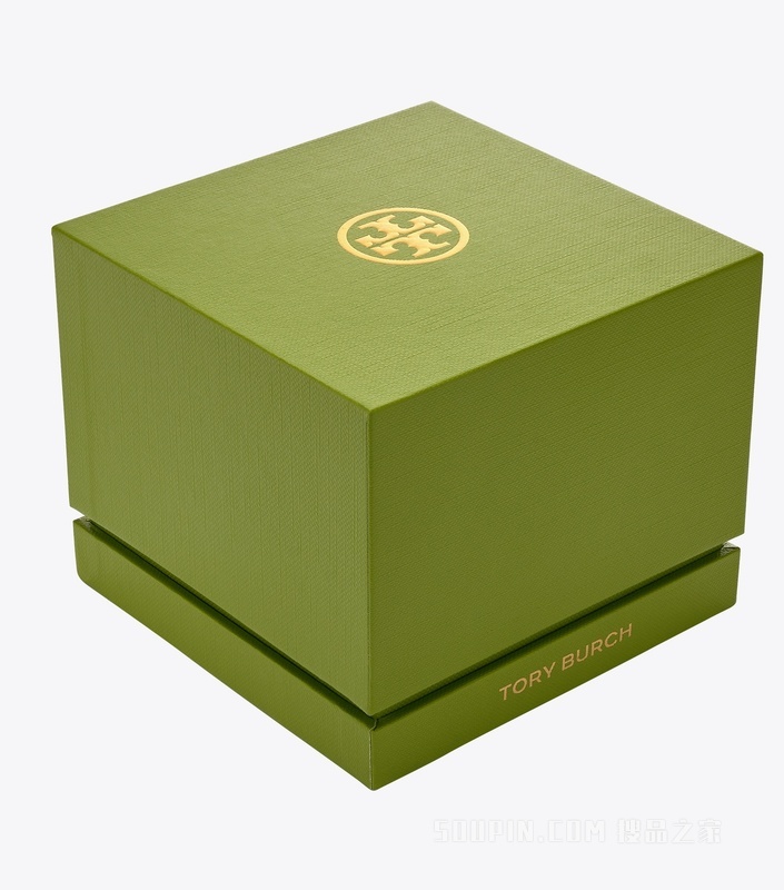 Eleanor 迷你双圈腕表 象牙白/金色