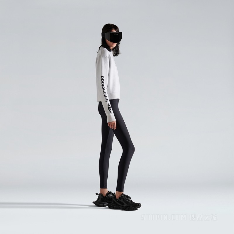 3B SPORTS ICON CROPPED圆领上衣