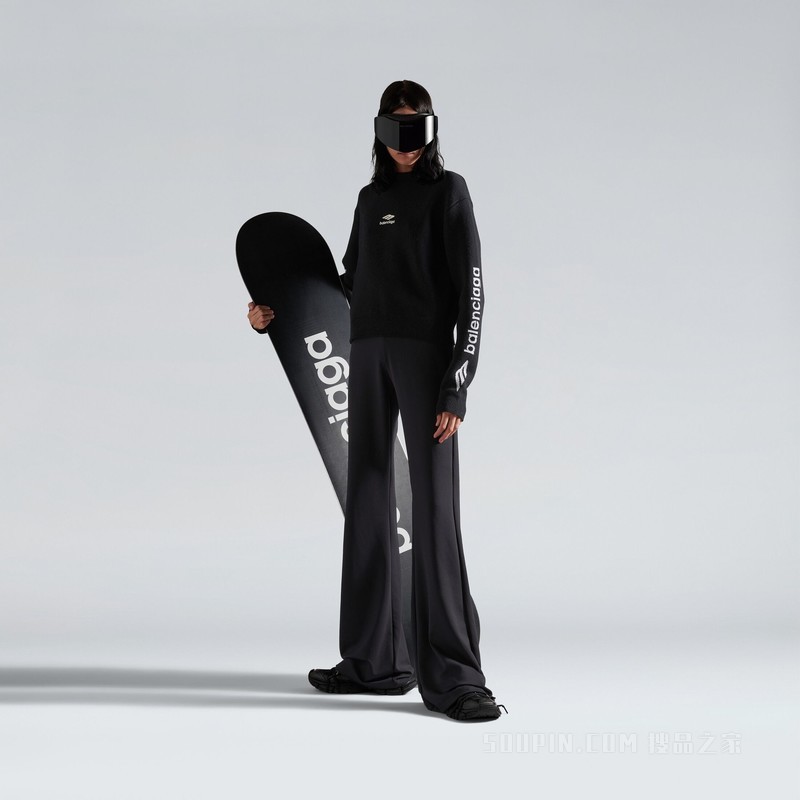 3B SPORTS ICON CROPPED圆领上衣