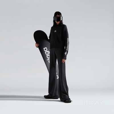 3B SPORTS ICON CROPPED圆领上衣