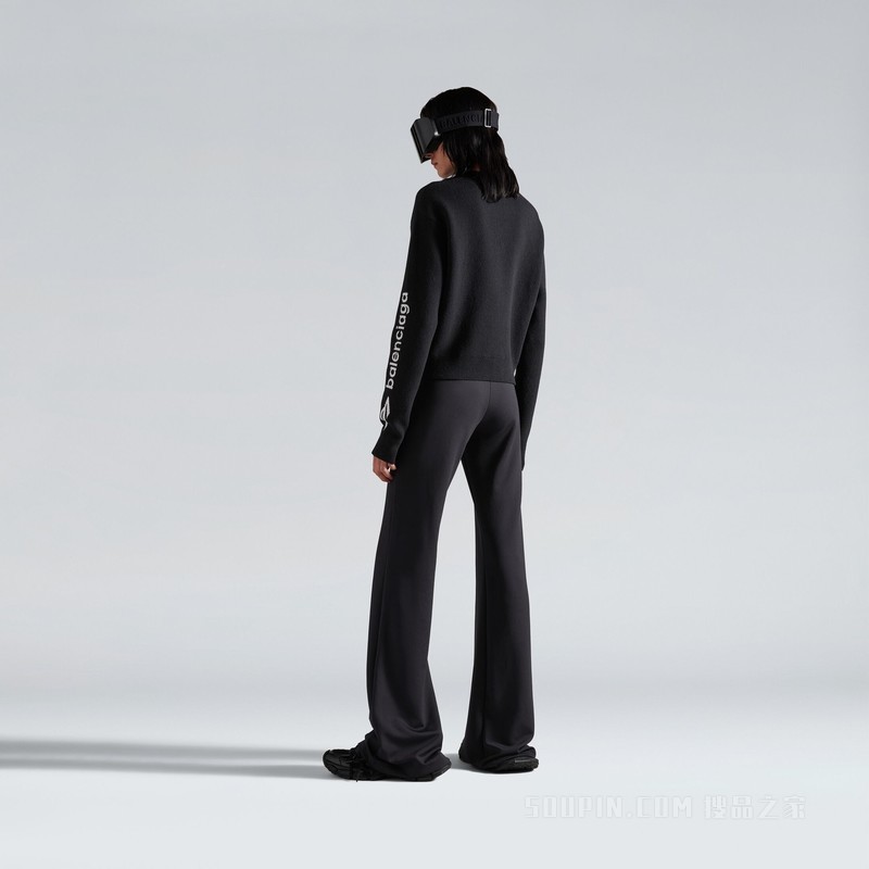 3B SPORTS ICON CROPPED圆领上衣