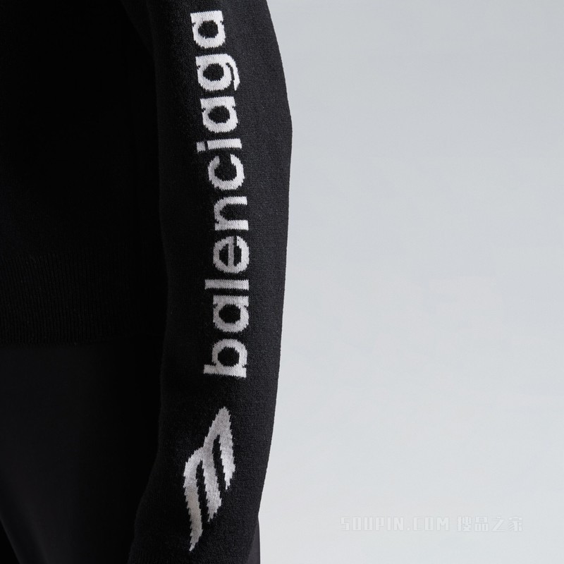 3B SPORTS ICON CROPPED圆领上衣