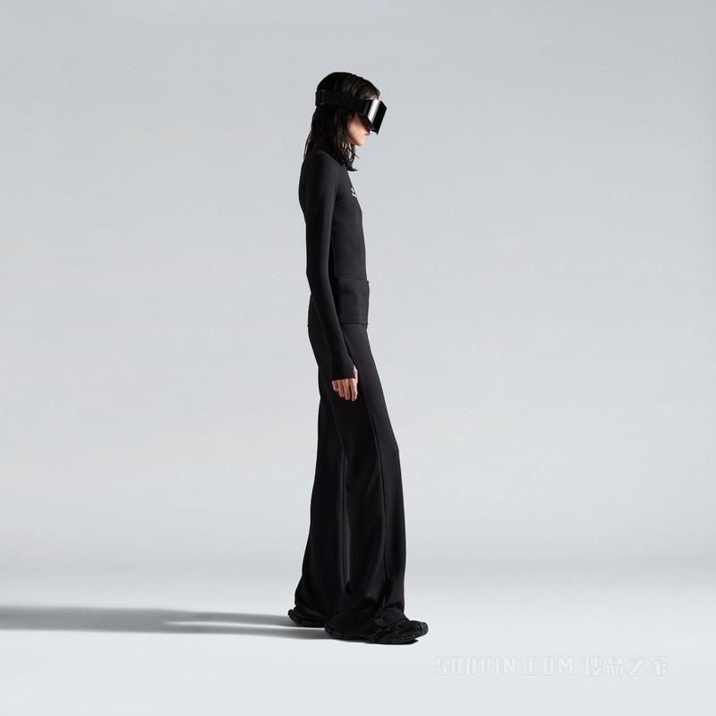 3B SPORTS ICON长袖合身圆领上衣