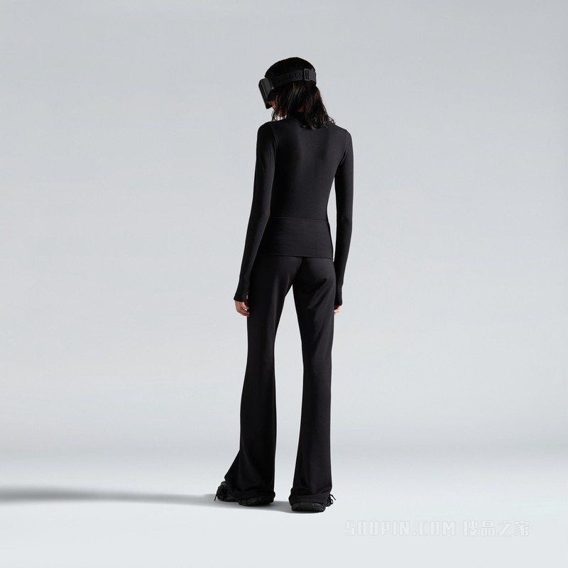 3B SPORTS ICON长袖合身圆领上衣