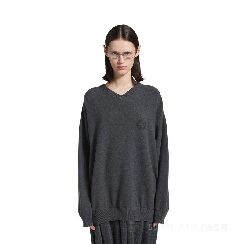 LAYERED针织衫连衣裙