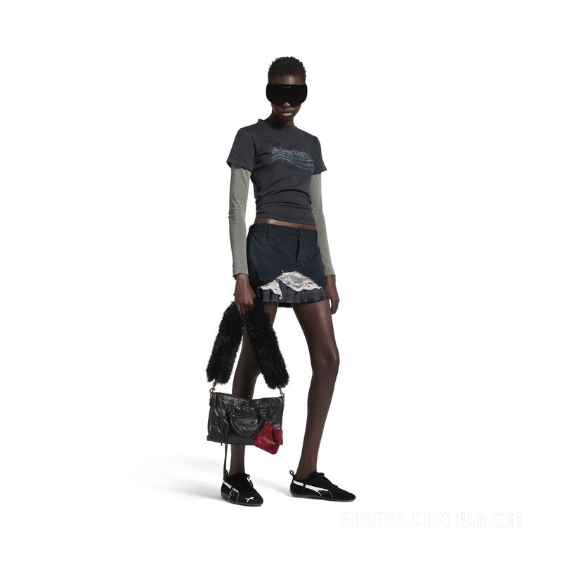 PATCHED CARGO半身裙