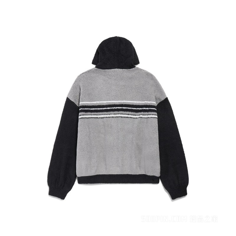 FLUFFY HOODIE拉链连帽卫衣