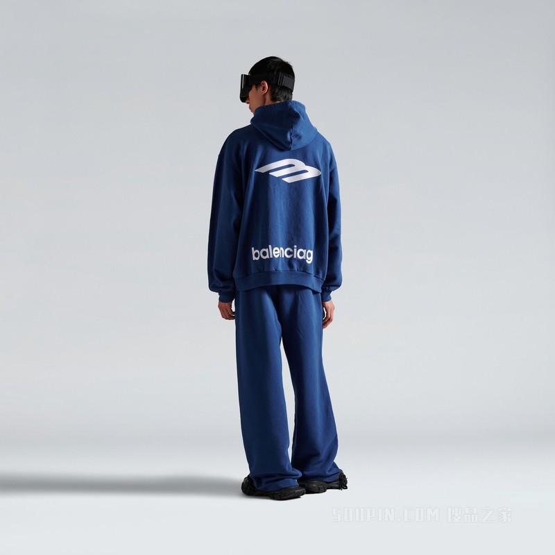 3B SPORTS ICON HOODIE半拉链连帽卫衣