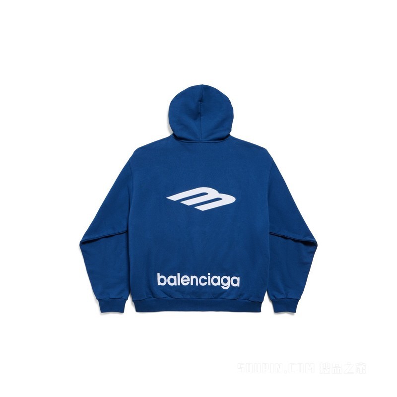 3B SPORTS ICON HOODIE半拉链连帽卫衣
