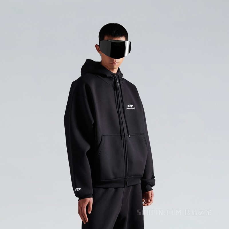 3B SPORTS ICON HOODIE拉链连帽卫衣