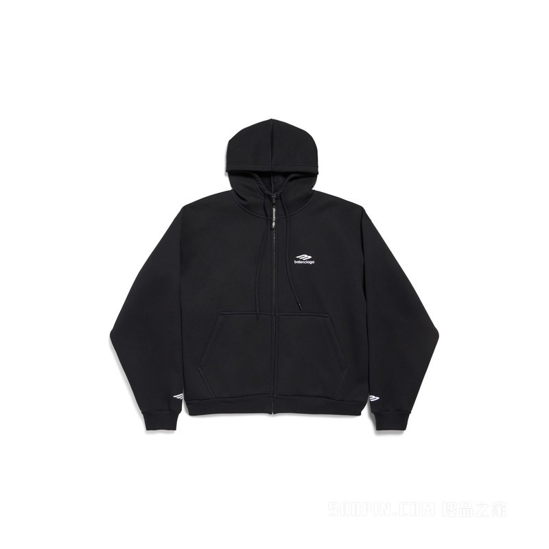 3B SPORTS ICON HOODIE拉链连帽卫衣