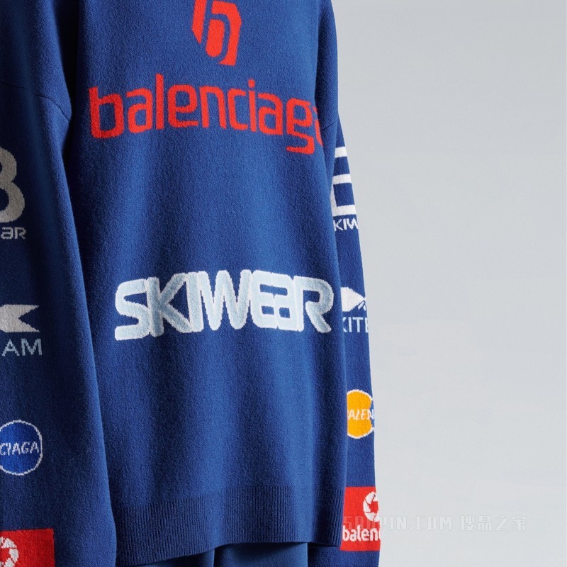 SPONSOR长袖高领上衣