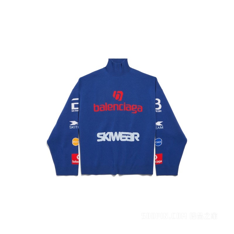 SPONSOR长袖高领上衣