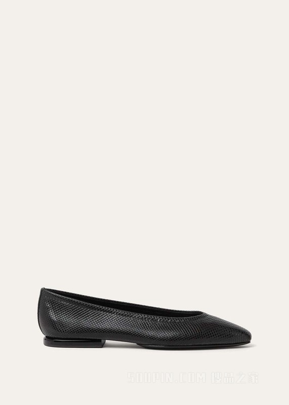 Primula平底芭蕾舞鞋 卡隆淡水蛇皮