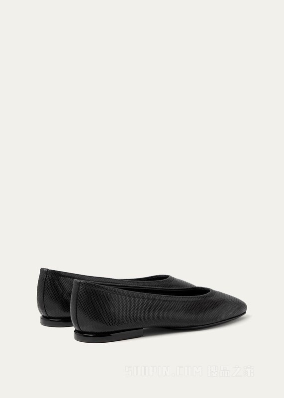 Primula平底芭蕾舞鞋 卡隆淡水蛇皮