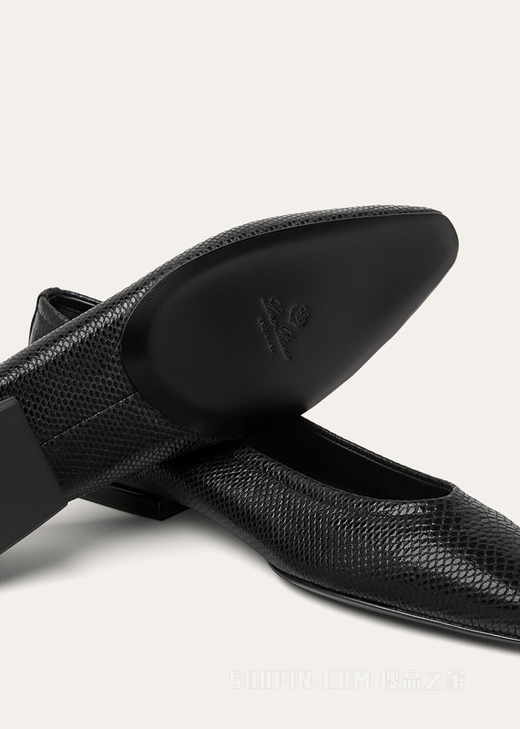 Primula平底芭蕾舞鞋 卡隆淡水蛇皮