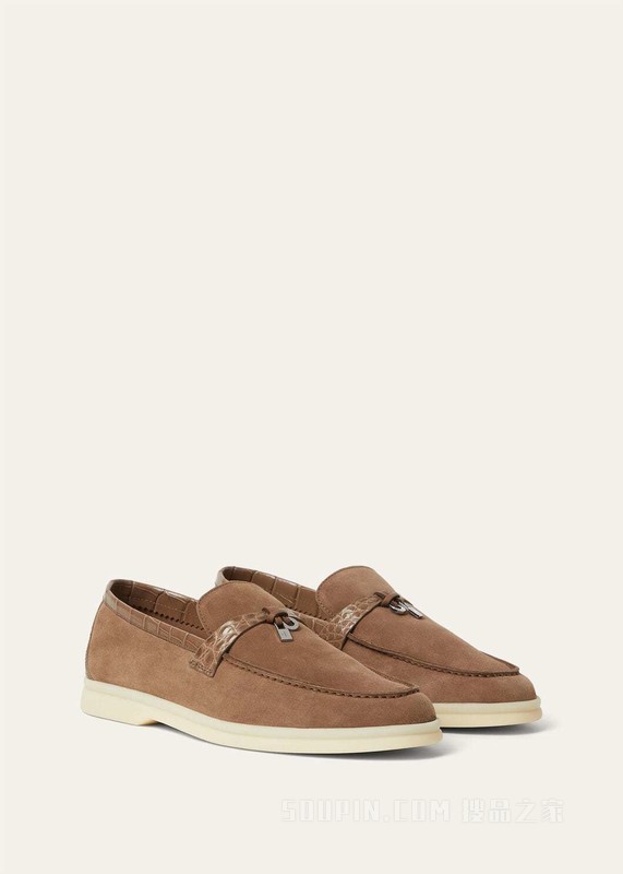 Summer Charms Walk 女士莫卡辛鞋 绒面革