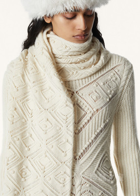 La Plagne围巾 羊绒 - Coarsehair®