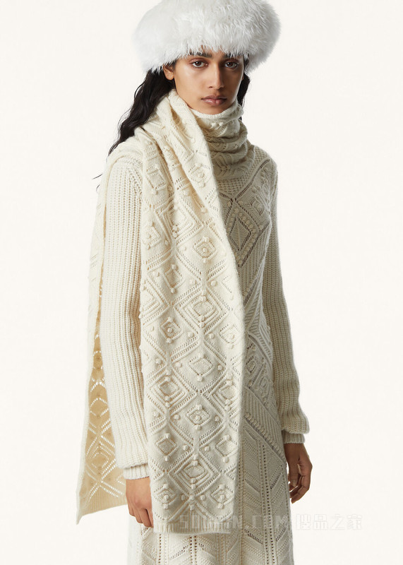 La Plagne围巾 羊绒 - Coarsehair®