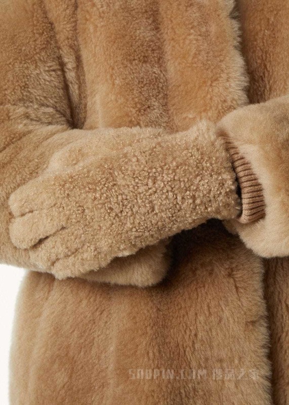 Betsy手套 山羊毛皮, 小羊皮