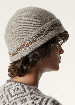 Carezza便帽 羊绒 - Coarsehair®