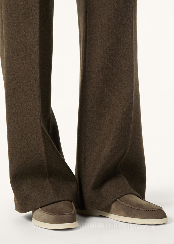 Open Walk 男士踝靴 绒毛牛皮革含皮毛衬里