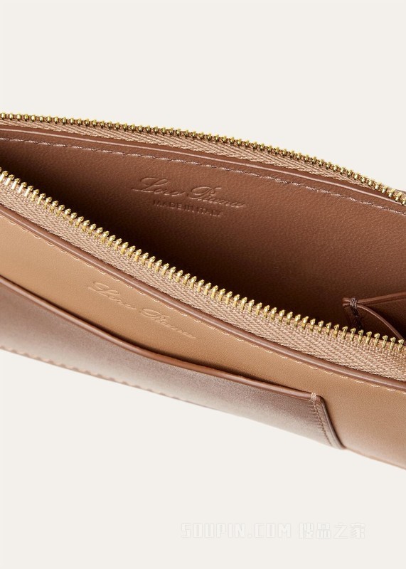 Extra拉链钱包 小牛皮