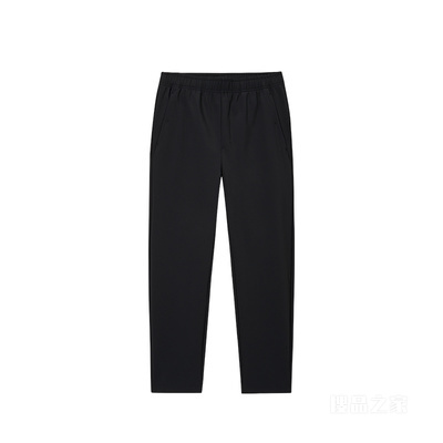安踏训练男子轻暖绒梭织运动长裤