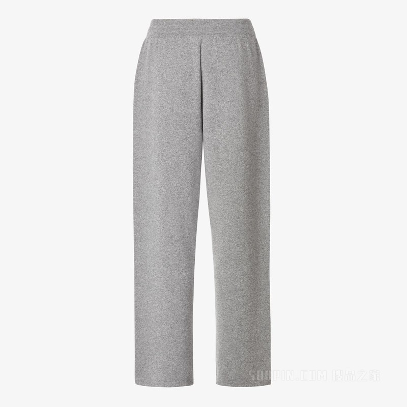 长裤 灰色羊绒长裤