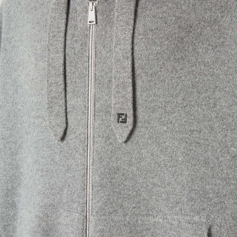 运动衫 灰色羊绒运动衫