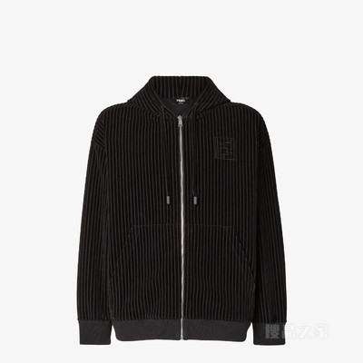 运动衫 黑色天鹅绒运动衫