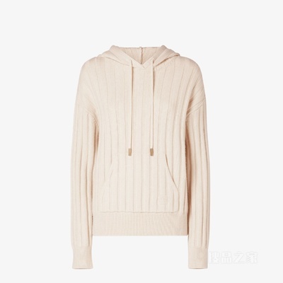 运动衫 白色羊绒运动衫